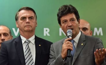 Mandetta e Bolsonaro